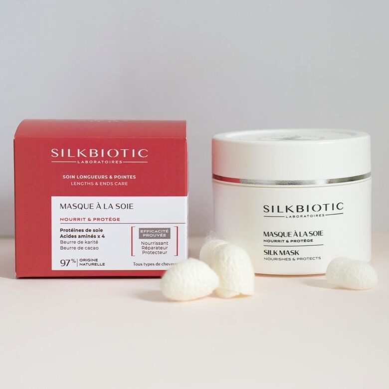 SILKBIOTIC zīda maska ​​- matu garuma un galu kopšanai